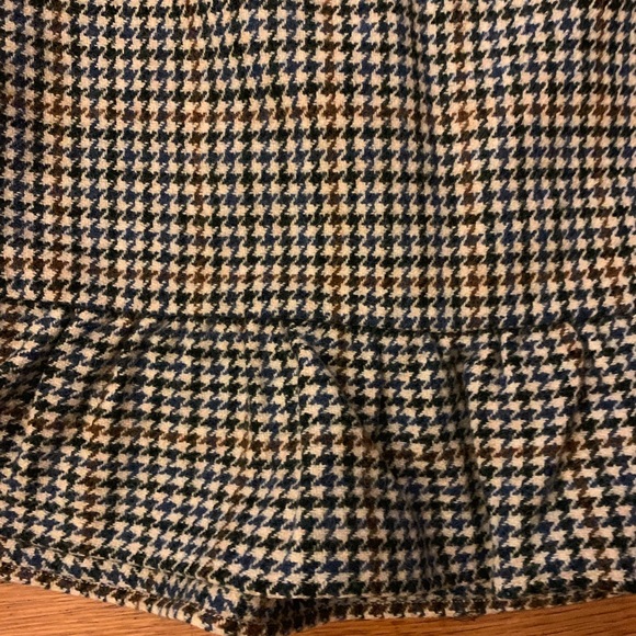 J. Crew Houndstooth Wool Skirt - Picture 3 of 3